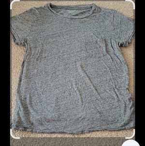 Madewell Gray T-Shirt with Pocket